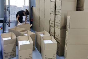 16. مختبر وشحنها