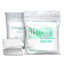 LN-1604009 9x9 Microfiber Cleanroom Wiper Esd مناديل خالية من الغبار لمنضدة العمل