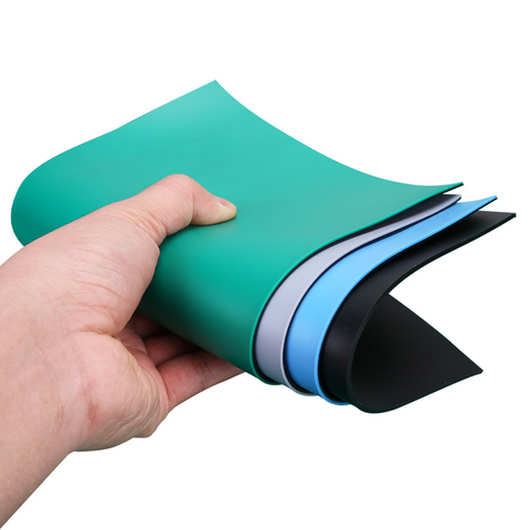 ESD الأخضر الجدول حصيرة مختبر حصيرة المطاط