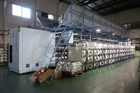 1. نسيج غزل الألياف الكيميائية