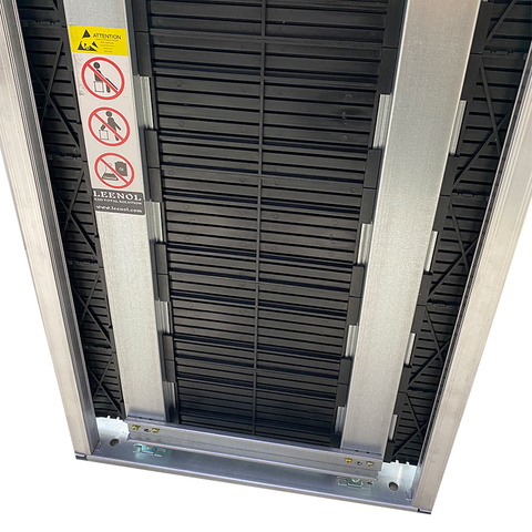 LN-B803 مكافحة الحرارة esd تخزين smt pcb مجلة الرف المستخدمة في لوحات ثنائي الفينيل متعدد الكلور